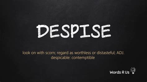despicable meaning tagalog